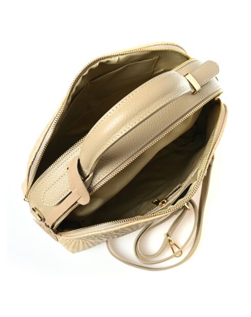 Henkeltasche aus Schlammleder - 27x34x16 cm