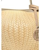 Henkeltasche aus Schlammleder - 27x34x16 cm
