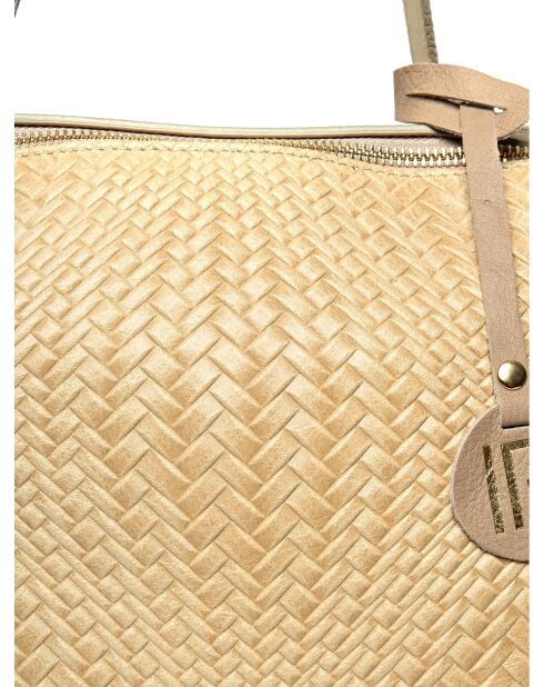 Henkeltasche aus Schlammleder - 27x34x16 cm