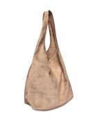 Sac Hobo en cuir boue - 33x44x15 cm