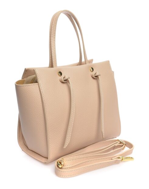 Borsa tote in pelle martellata - 20x23x10 cm