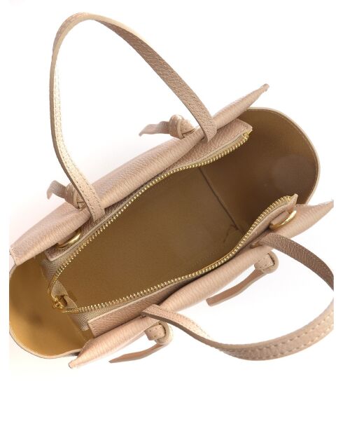Borsa tote in pelle martellata - 20x23x10 cm