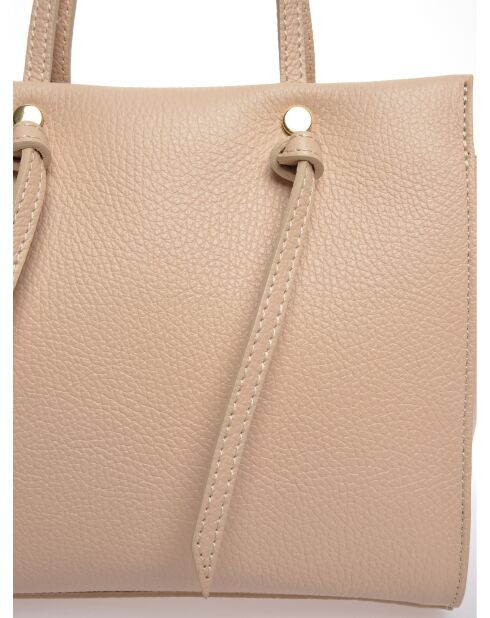 Borsa tote in pelle martellata - 20x23x10 cm