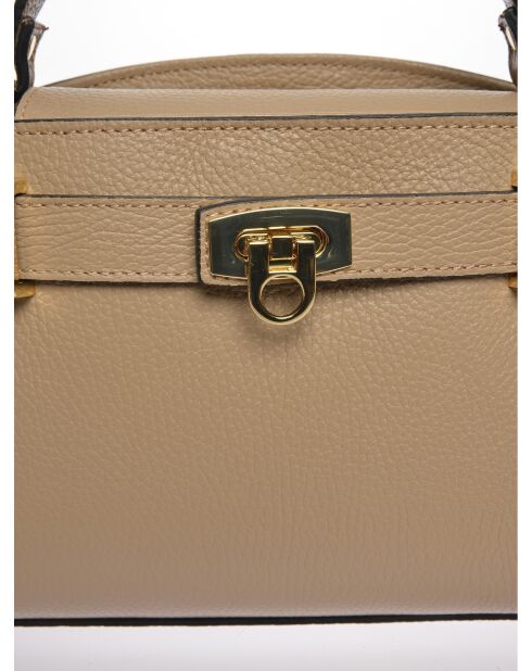 Handtasche aus Schlammleder - 17,5 x 25 x 8 cm