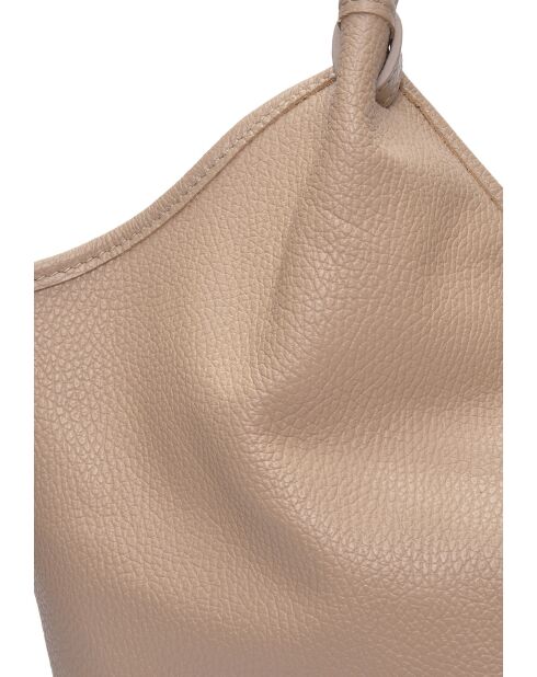 Mud leren schoudertas - 25,5x43x13 cm