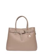 Handtasche aus Schlammleder - 25x34x14,5 cm