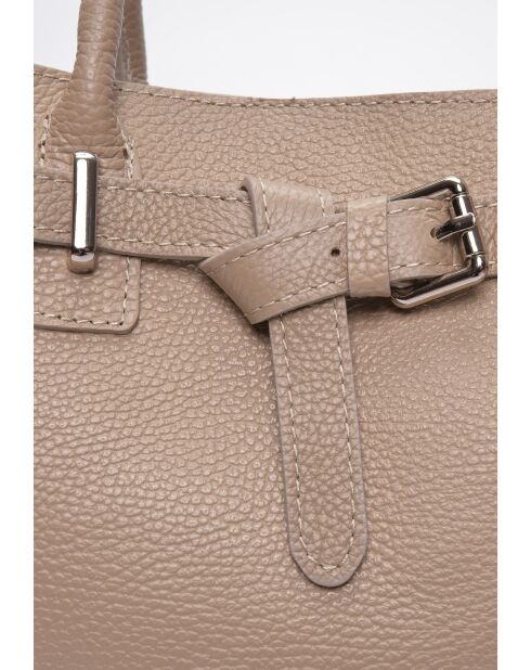Handtasche aus Schlammleder - 25x34x14,5 cm