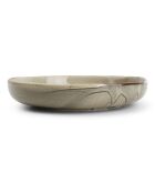 4 Assiettes profondes en porcelaine Studio Urban grises - 22x4cm