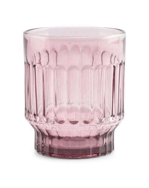 Lot de 4 verres Tone rose  - 30cl