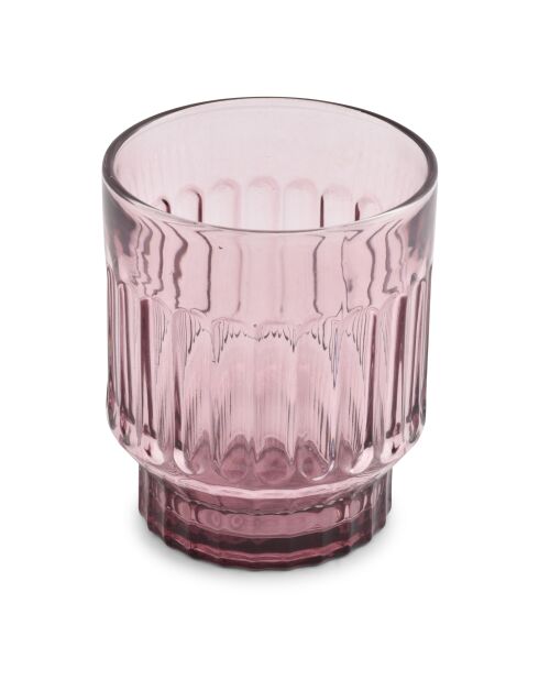 Lot de 4 verres Tone rose  - 30cl