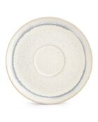 4 Stripes steengoedschotels met blauwe strepen - D.14,5 cm