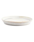 4 Stripes steengoedschotels met blauwe strepen - D.14,5 cm