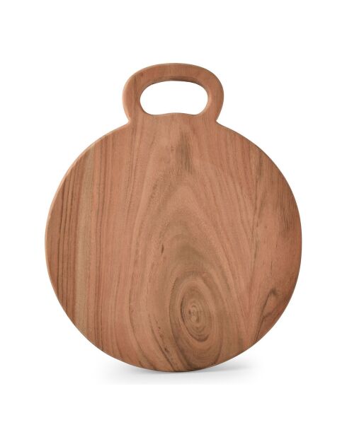 Serve&Share Spar Servierbrett aus Holz mit Griff - 38x3x32 cm