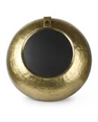 Miroir en aluminium Duro doré  - 90 x 14 cm