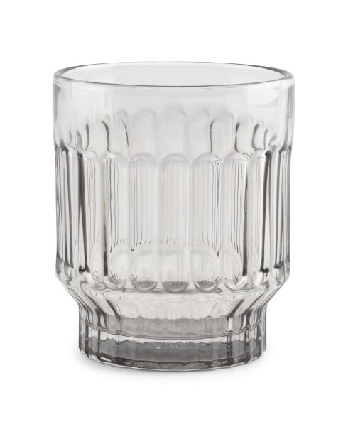 Lot de 4 Verres Tone gris -  30cl