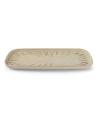Orion Servierschalen aus weißem Porzellan, 34 x 13 cm, 4 Stück