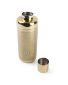 Shaker à cocktails en acier inoxydable Diamond Bar doré -  65cl