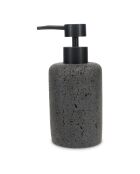 Distributeur de savon  en polyrésine Suds  gris anthracite - 25cl