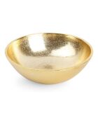 Plato decorativo dorado Favo - 15 x 5 cm