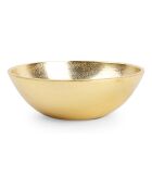 Plato decorativo dorado Favo - 15 x 5 cm