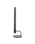 Black Pillar metalen kandelaar - 10x8cm