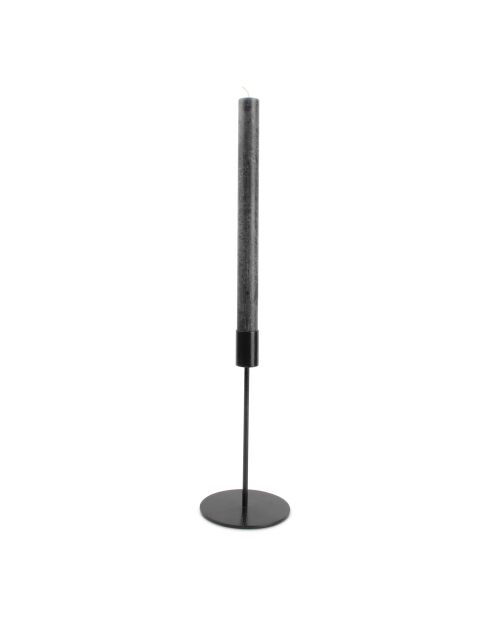 Black Pillar metalen kandelaar - 10x20cm
