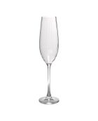 Lot de 4 verres à champagne Saga transparent -  29cl