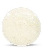 4 Soucoupes en porcelaine style plage  Studio Urbain beiges - D.15 cm