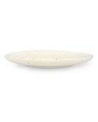 4 Soucoupes en porcelaine style plage  Studio Urbain beiges - D.15 cm