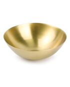 Plato decorativo de hierro Golden Gala - 12 x 4,5 cm