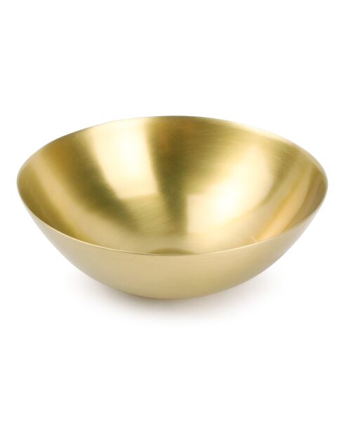 Plato decorativo de hierro Golden Gala - 12 x 4,5 cm