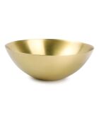 Plato decorativo de hierro Golden Gala - 12 x 4,5 cm
