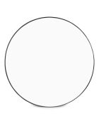 Miroir  en métal Donna doré - H.76 cm