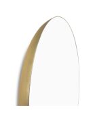 Miroir  en métal Donna doré - H.76 cm