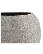Ciotola decorativa Cave in gres antracite - 31xH18cm