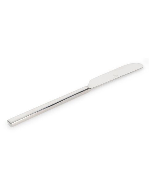 Set von 6 Terno Buttermessern aus Edelstahl - 16x0,5x1,5 cm