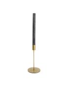 Gold Pillar metalen kandelaar, - 10x20cm