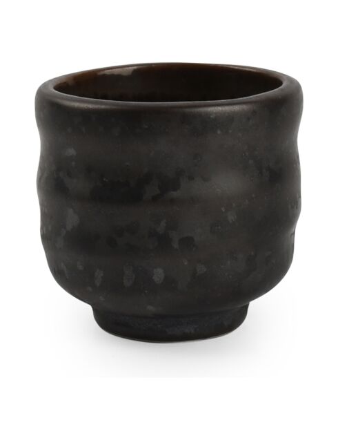 6 bernsteinfarbene Oishi-Porzellanschüssel/-tasse, 5 x 5 cm