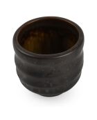 6 bernsteinfarbene Oishi-Porzellanschüssel/-tasse, 5 x 5 cm