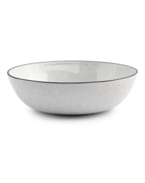 4 Bols en grès Fina blancs - 13xH4cm