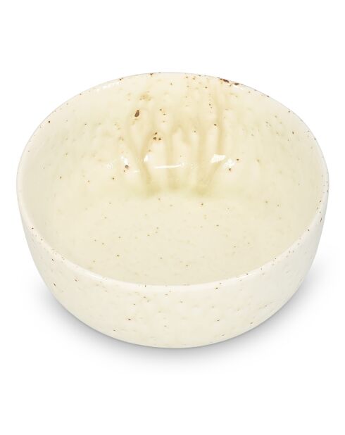 4 Bols en porcelaine style plage Studio Urban beiges - 14,5 x 6 cm