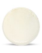 4 Assiettes en porcelaine style plage Studio Urbain beiges -  D.26 cm