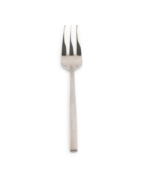 Lot de 6 fourchettes à gâteau en acier inoxydable Terno - 15,5x1x2 cm