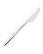 Lot de 6 couteaux à dessert en acier inoxydable Terno argenté  - 24,5x3,2x5,3 cm
