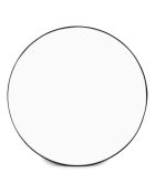 Miroir en métal Donna noir - H.76 cm