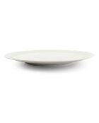 4 Assiettes en porcelaine Maldives  vert printemps - D.32 cm