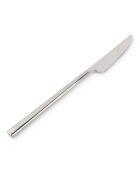 Set van 6 Terno roestvrijstalen tafelmessen - 23,5 cm
