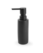 Distributeur de savon en porcelaine Fain noir - 15cl