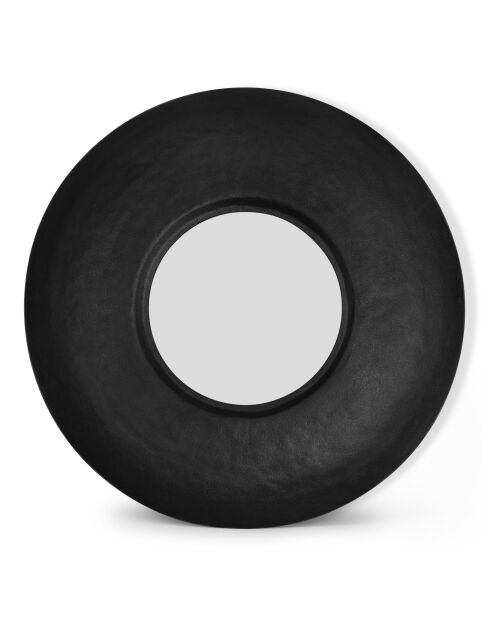 Miroir  en aluminium Duro noir - 90 x 14 cm
