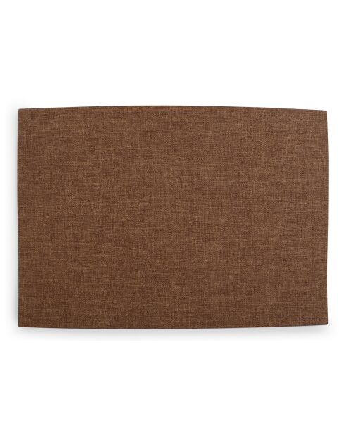 4 Tischsets in Cognac-Optik, Stoffoptik, 43 x 30 cm